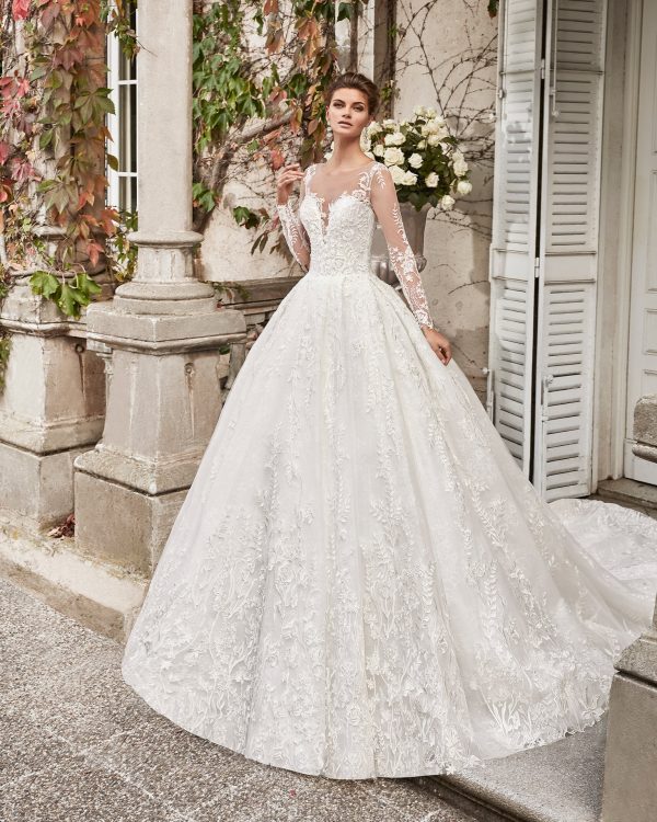 Bröllopsklänning JOLLY - Rosa Clará Diamond 2019