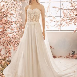 St Patrick Sage brudklänning