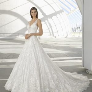 Rosa Clara Demet brudklänning