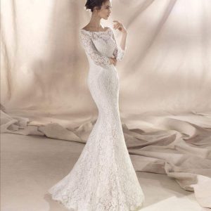 White One Sia brudklänning