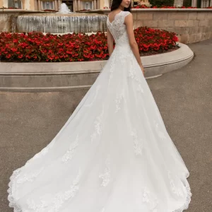 Pronovias Vita brudklänning - Bild 2